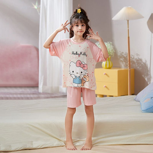 PIJAMA KITTY 3 PIEZAS