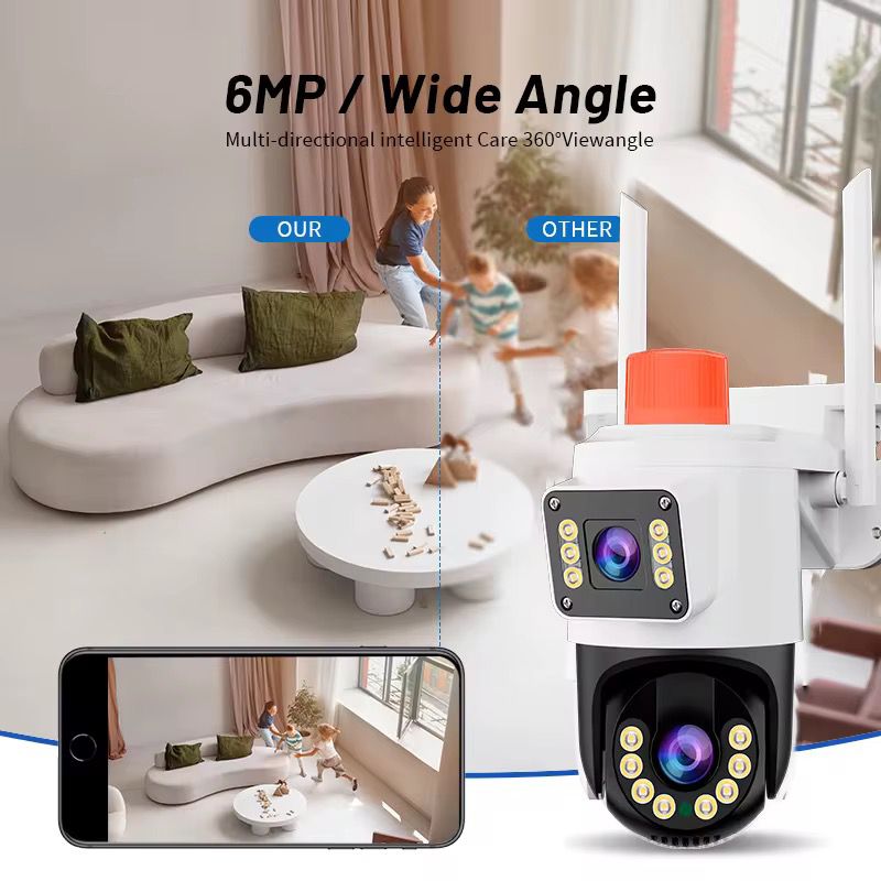 CAMARA DE SEGURIDAD DOBLE LENTE