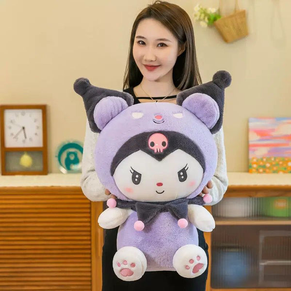 PELUCHE COBIJA KUROMI SENTADA