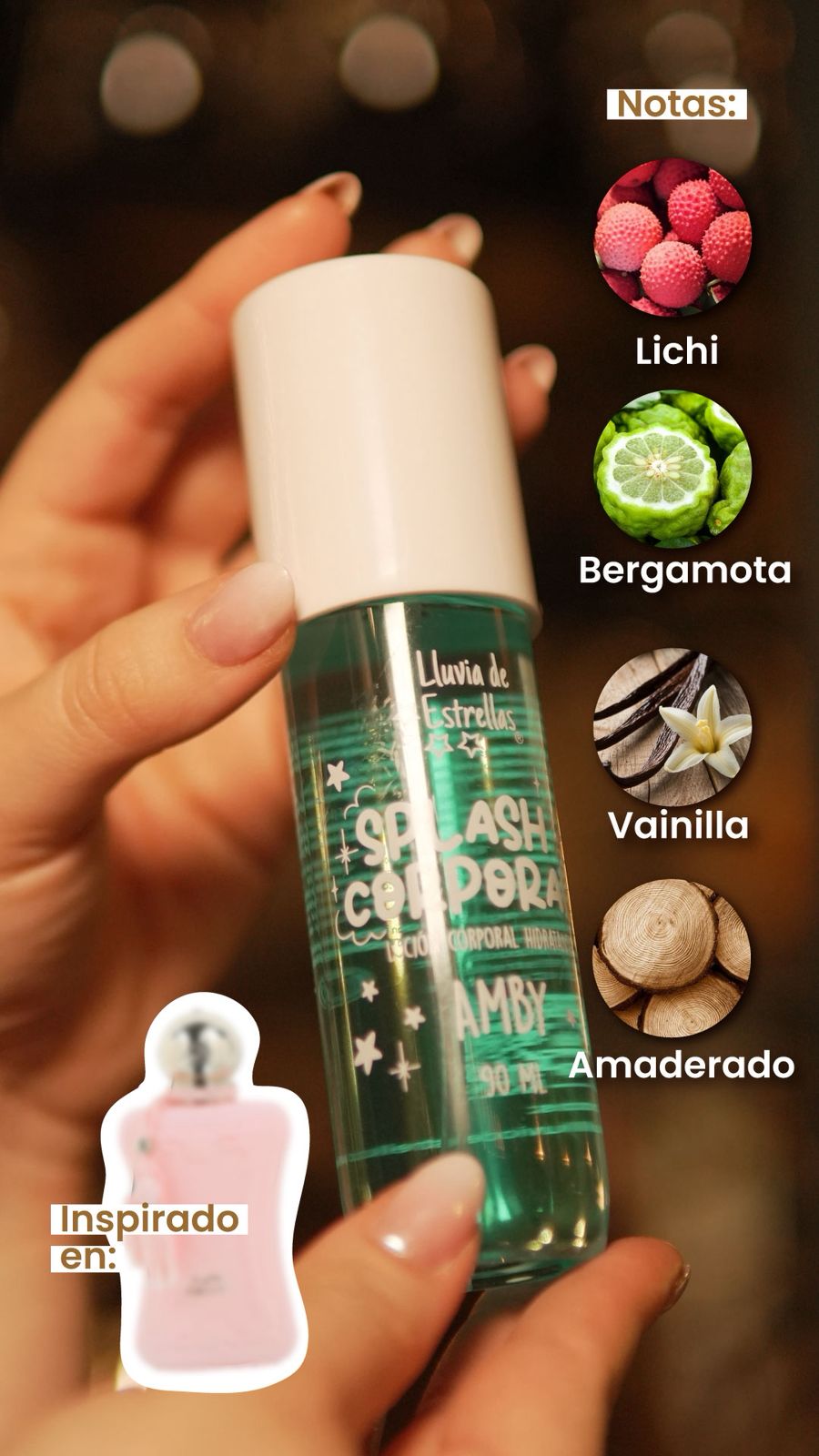 PERFUME CORPORAL LLUVIA DE ESTRELLAS