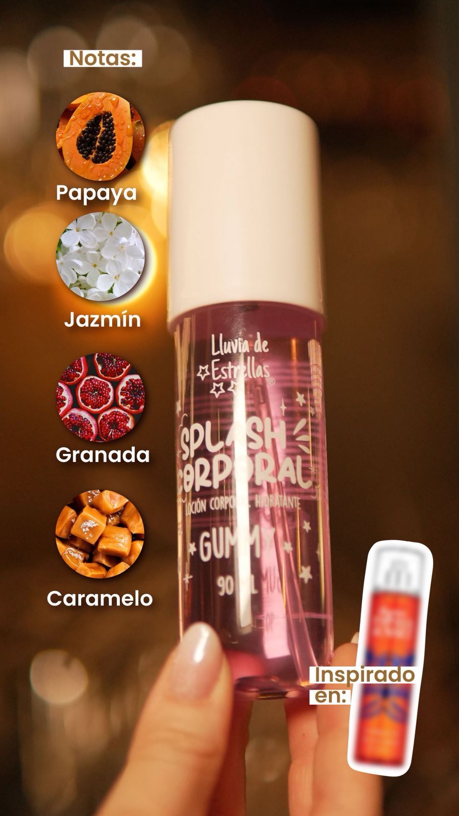 PERFUME CORPORAL LLUVIA DE ESTRELLAS