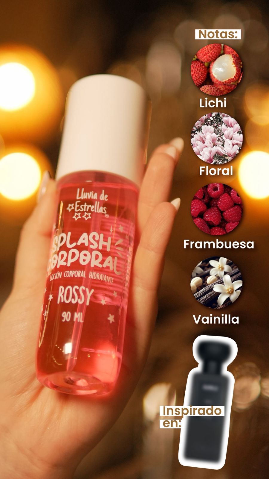 PERFUME CORPORAL LLUVIA DE ESTRELLAS