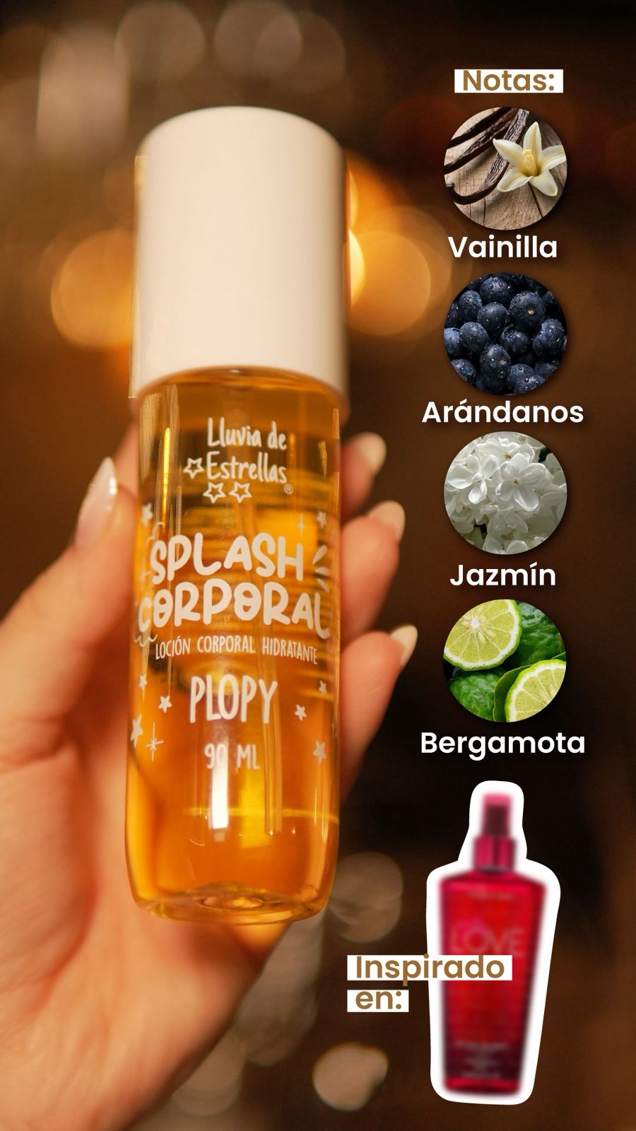 PERFUME CORPORAL LLUVIA DE ESTRELLAS
