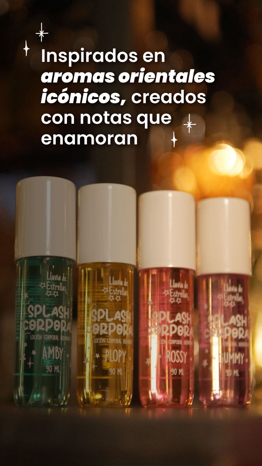 PERFUME CORPORAL LLUVIA DE ESTRELLAS