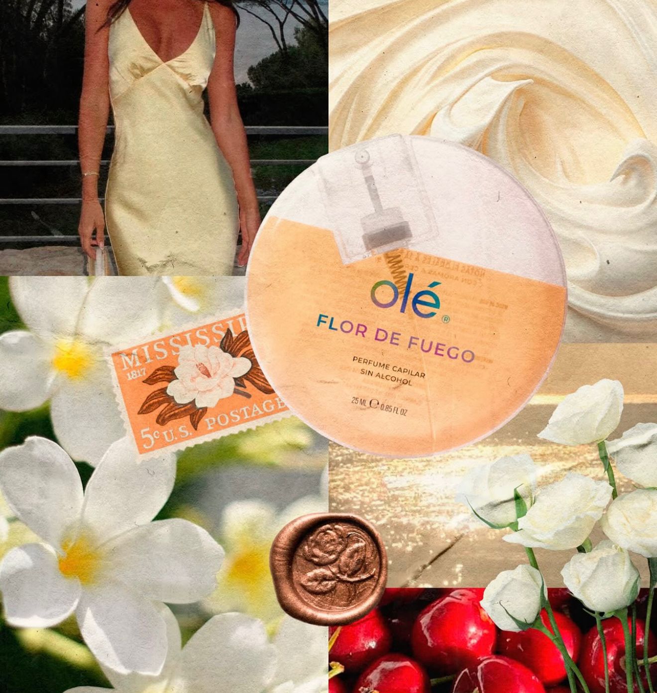 PERFUME CAPILAR OLE FLOR DE FUEGO