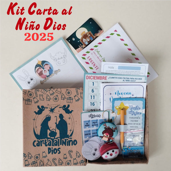 kit de carta al niño dios 2025