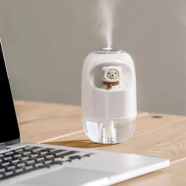 humidificador osito encapsulado blanco