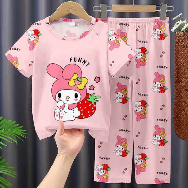 PIJAMA CON PANTALON FRESA MELODY