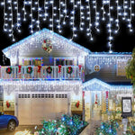luz navidad cascada 100 bombillos 3 metros