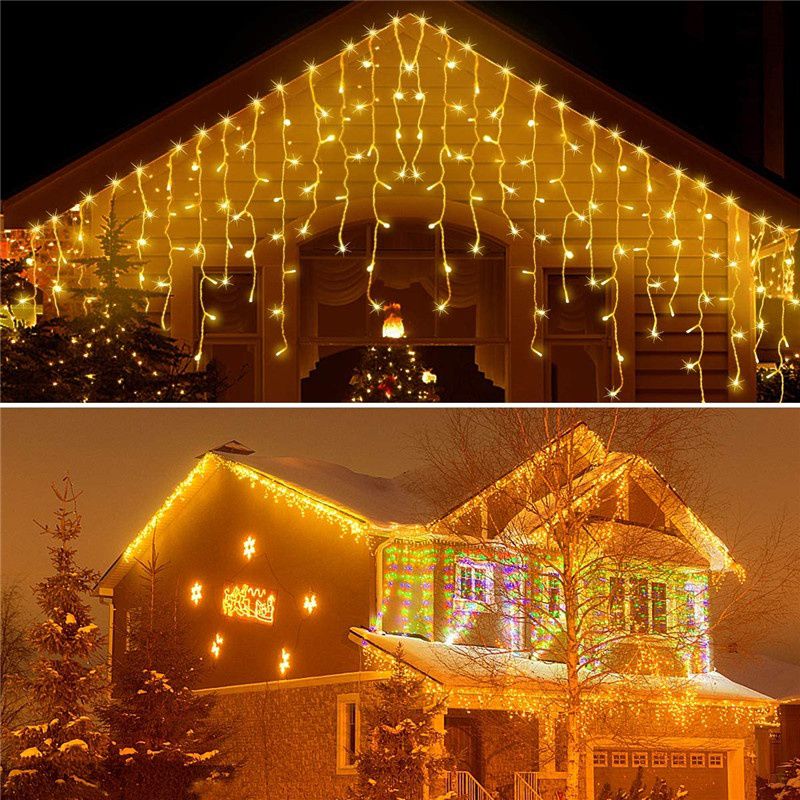 luz navidad cascada 300 bombillos 8 metros