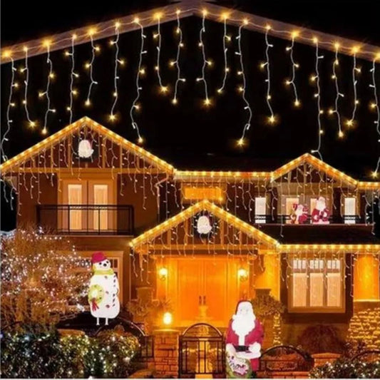 luz navidad cascada 200 bombillos 6 metros