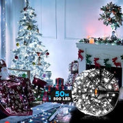 luz navidad lineal x50 metros en rollo