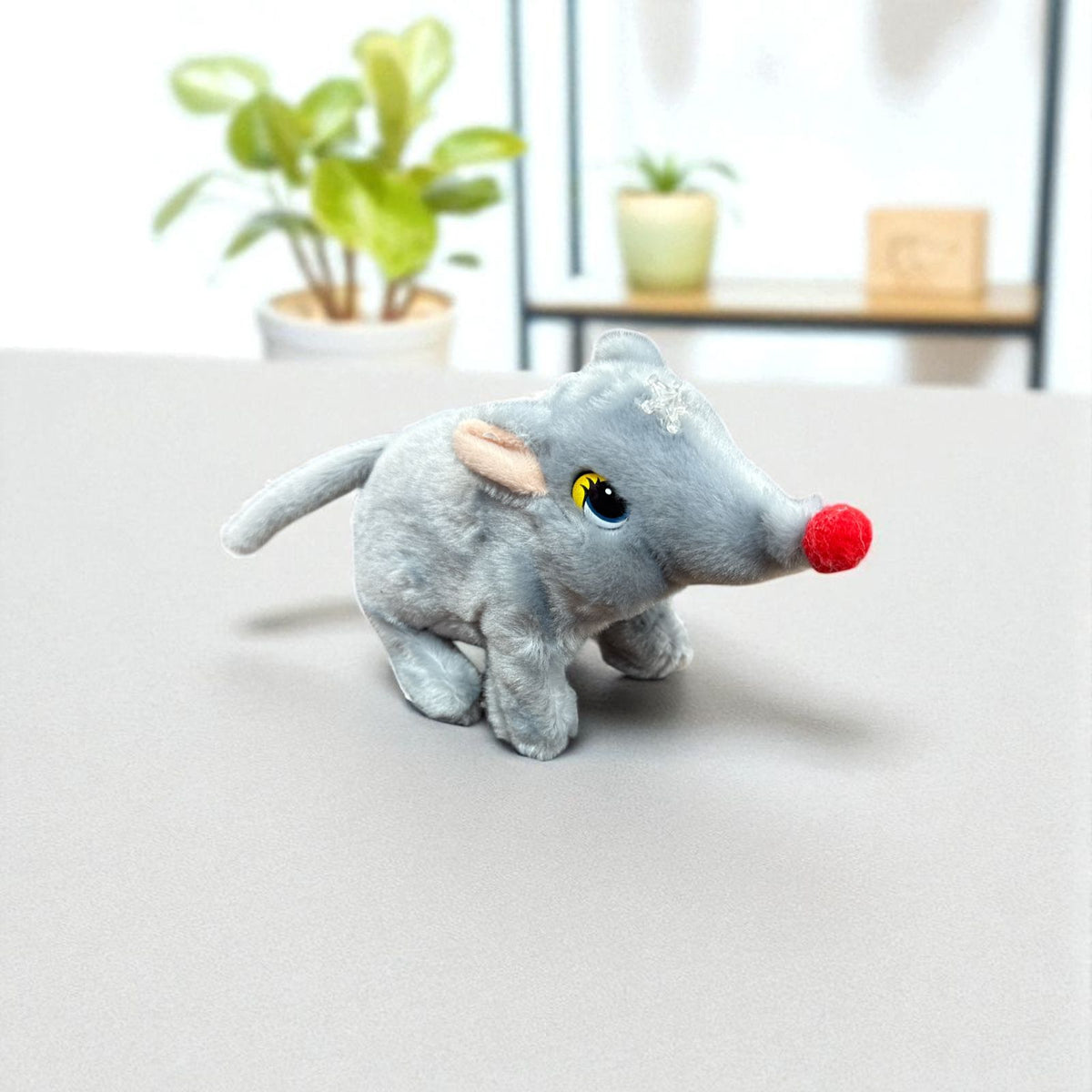 peluche oso hormiguero que camina