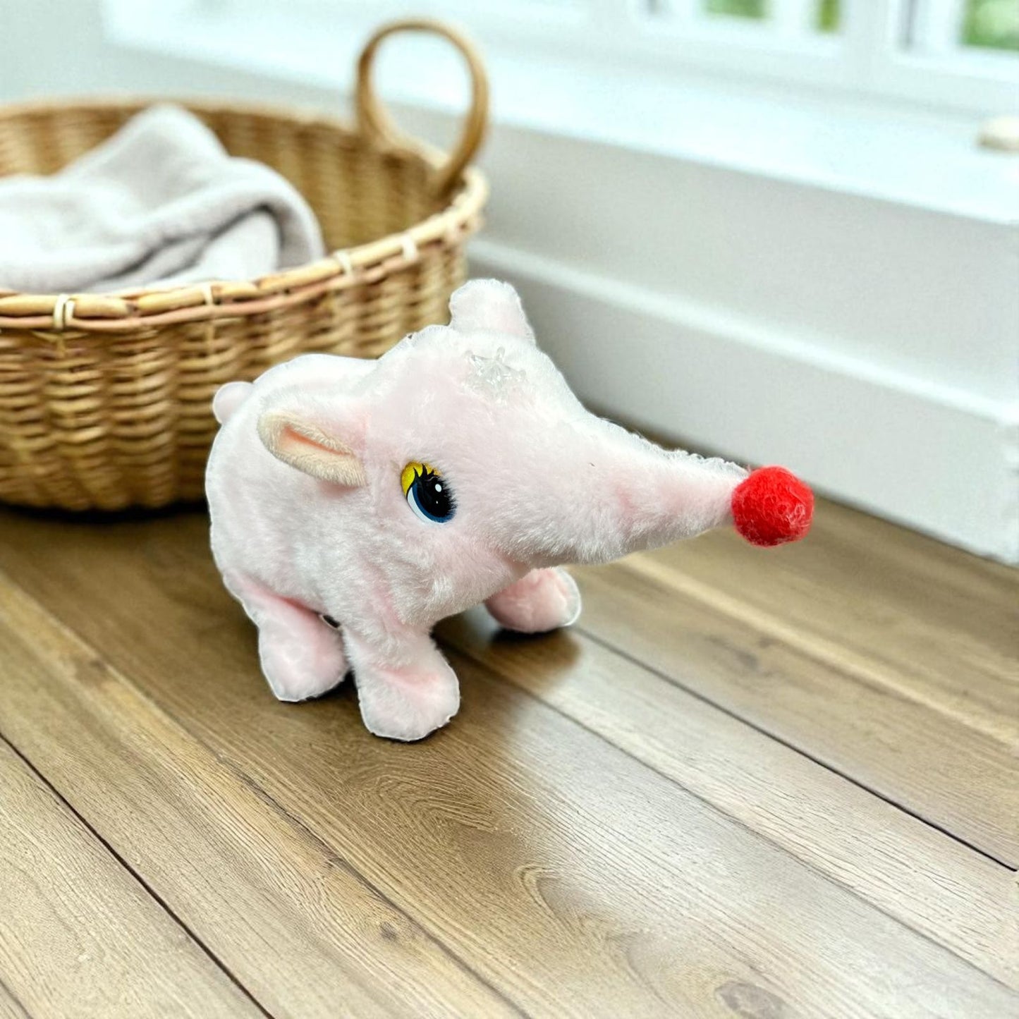 peluche oso hormiguero que camina