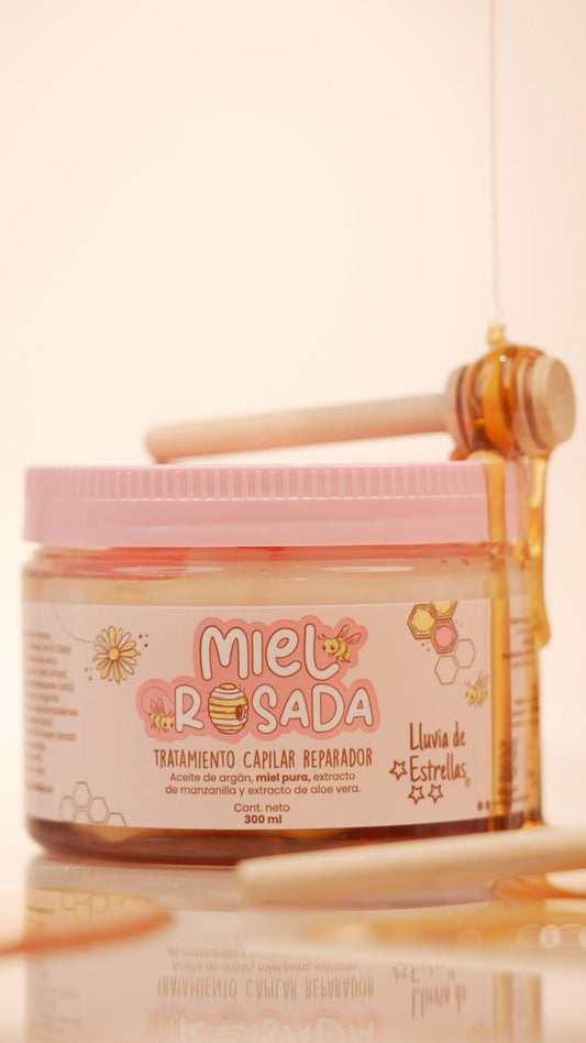 mascarilla de miel rosada lluvia de estrellas