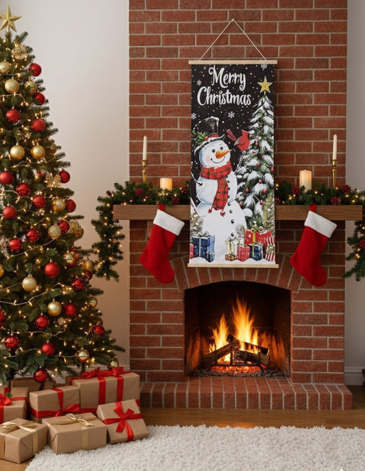 pendón decorativo navidad