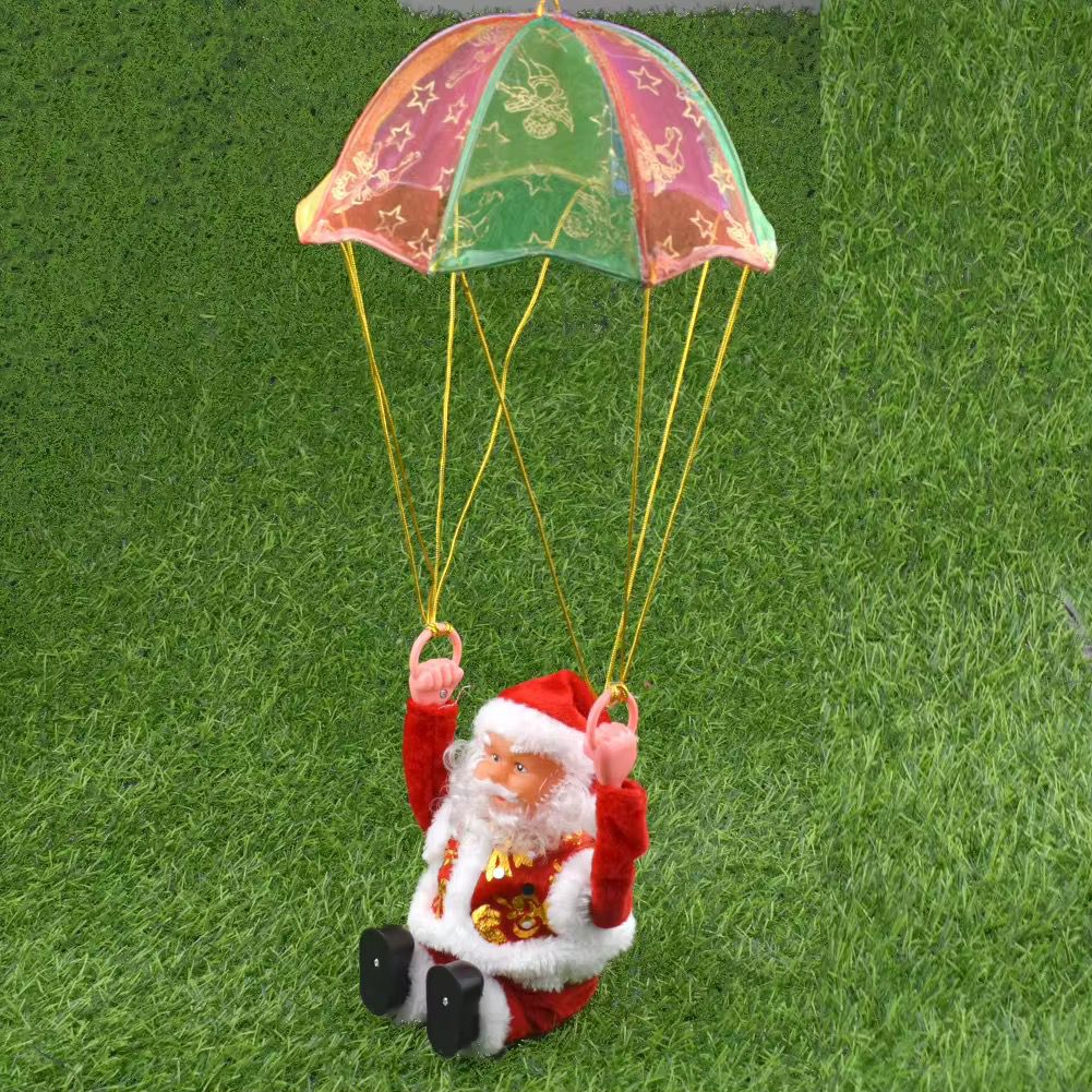 papa noel paracaidas