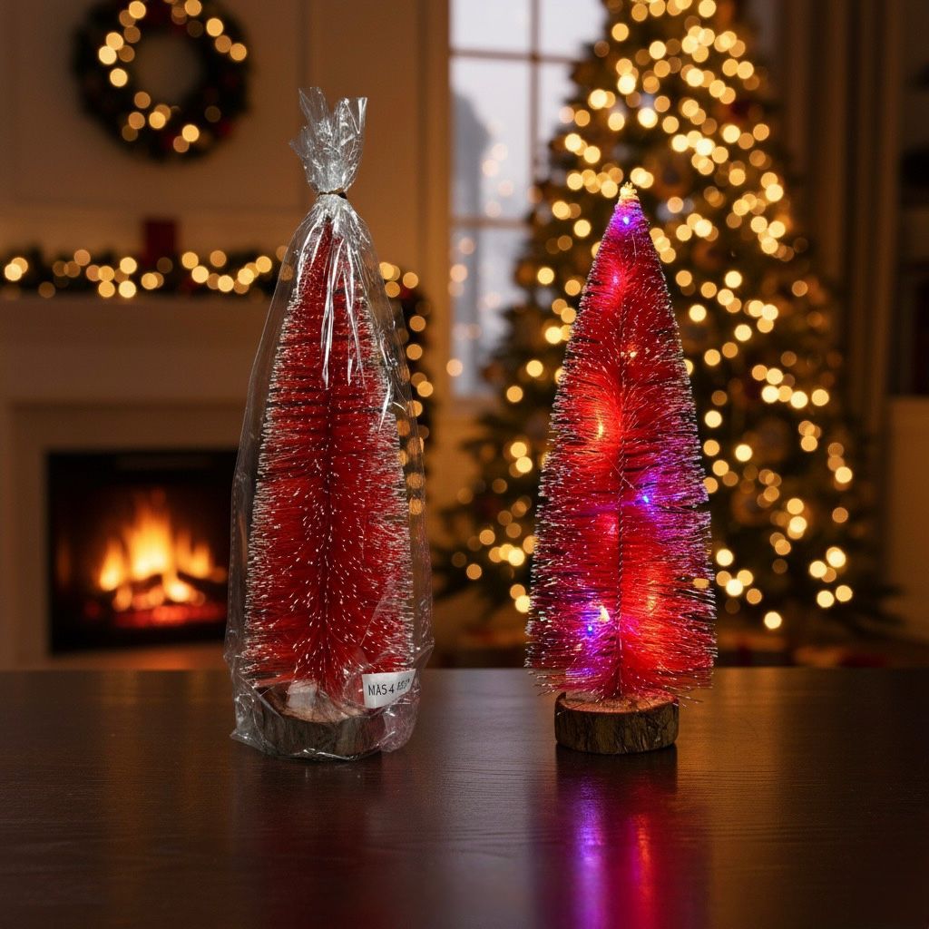 ARBOL DE NAVIDAD CON LUCES PEQUEÑO