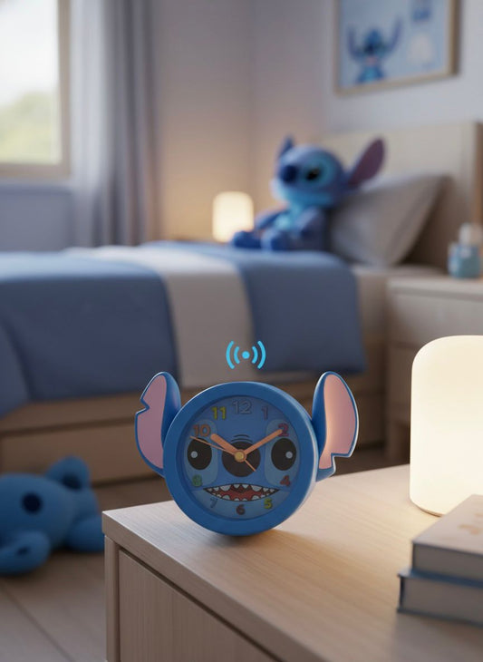 reloj despertador stitch