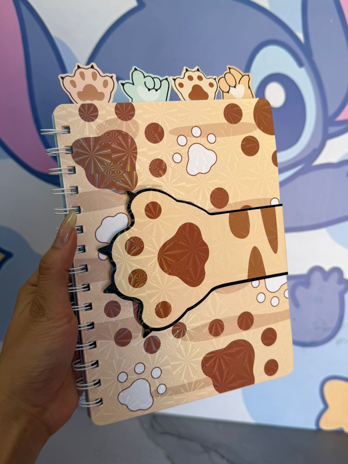 libreta de garra gatito