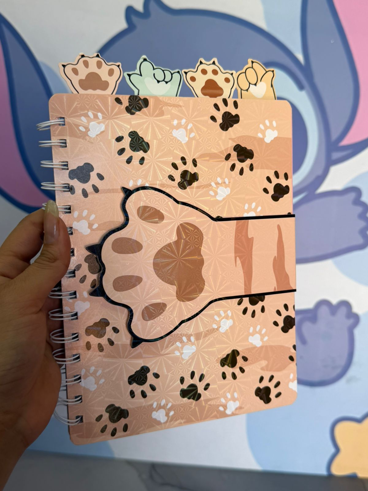 libreta de garra gatito