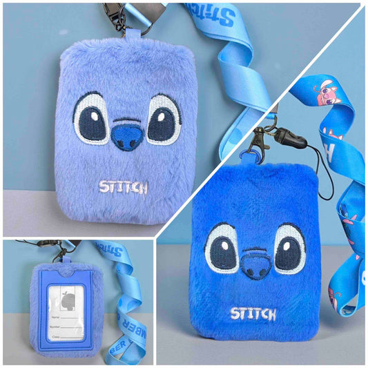 portacarnet de stitch