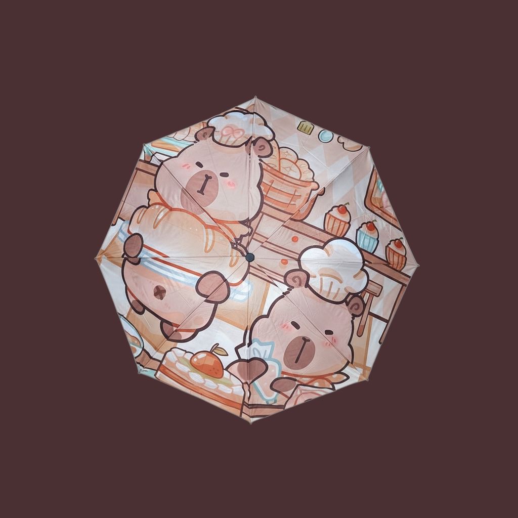 sombrilla capibara nuevo diseño