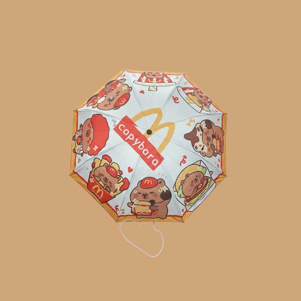 sombrilla capibara nuevo diseño