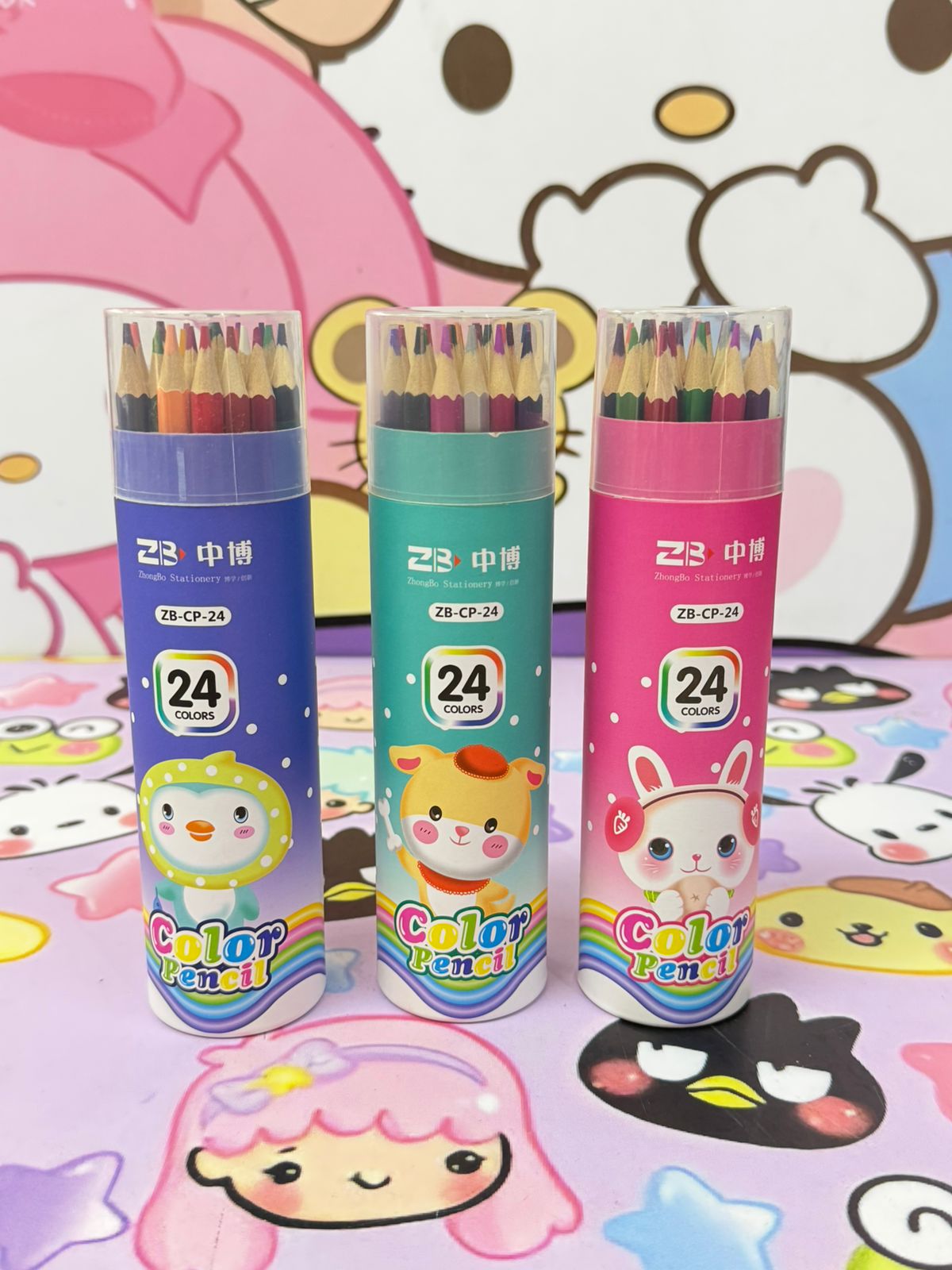 colores x24 und empaque circular