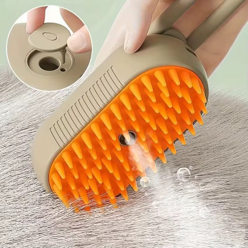 cepillo vaporizador para mascotas