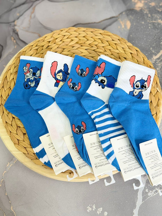 medias stitch x10 largas