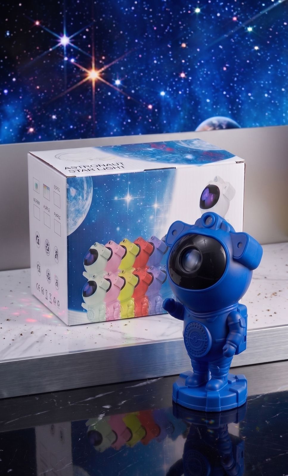 astronauta proyector parlante