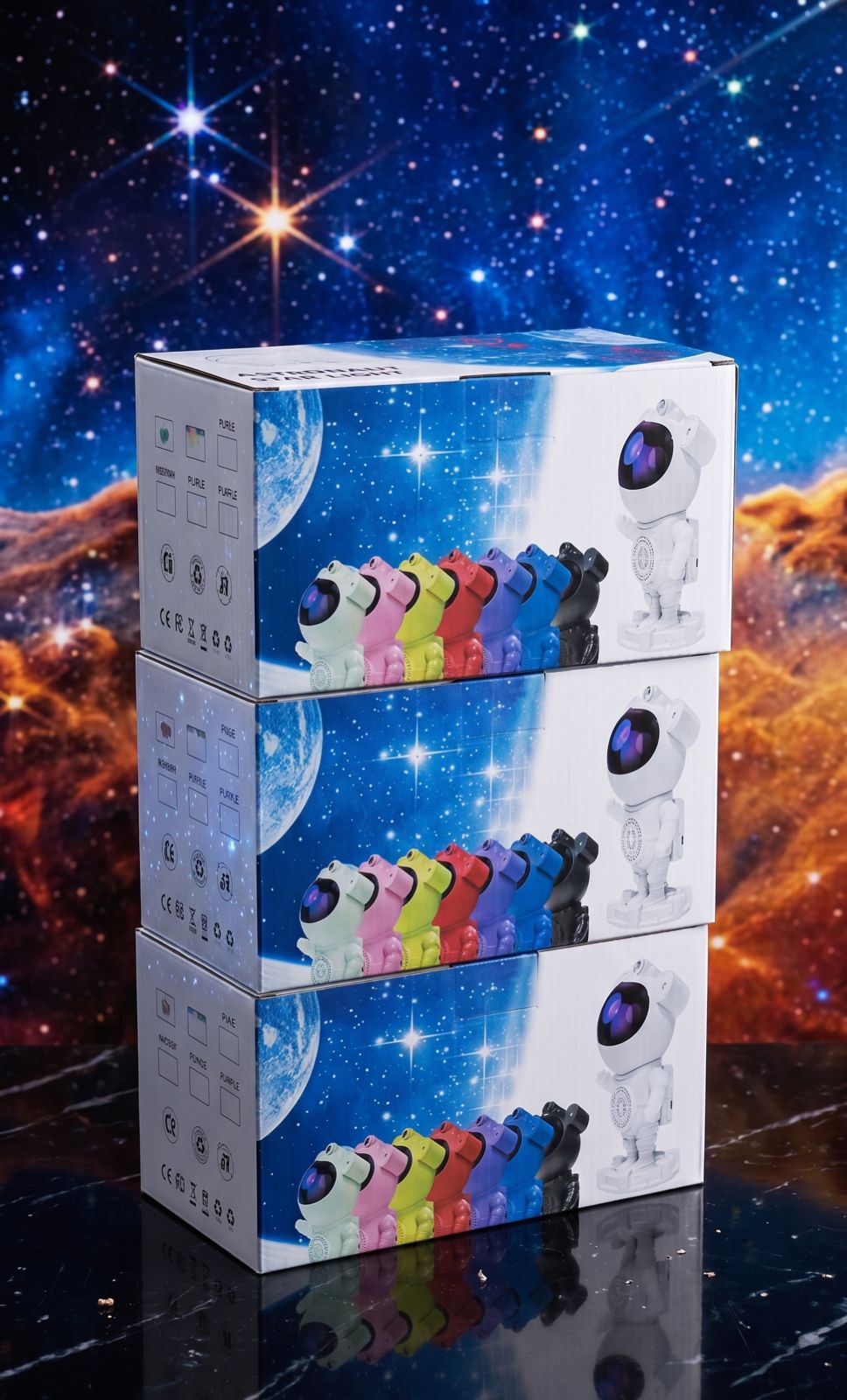 astronauta proyector parlante