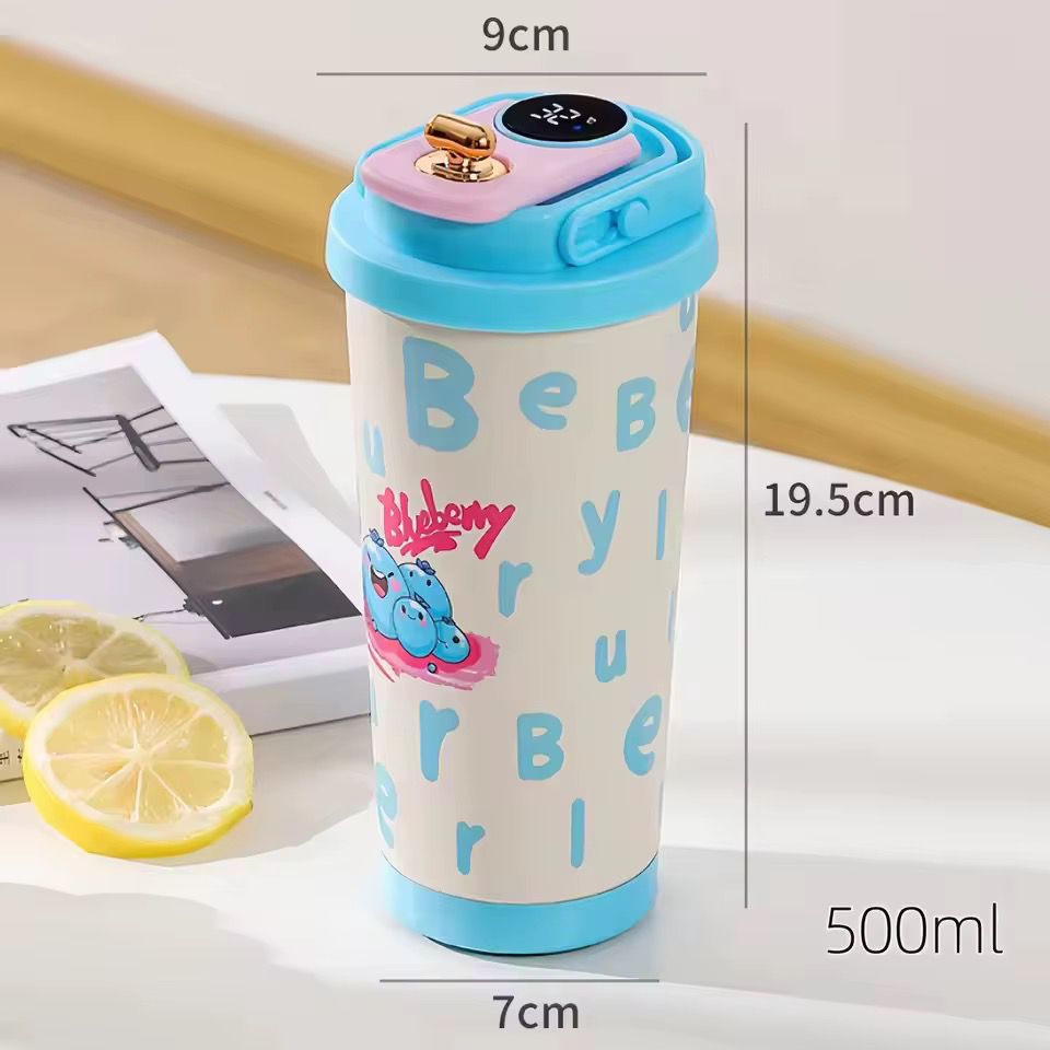 termo de 520 ml con seguro en tapa kwai caja amarilla