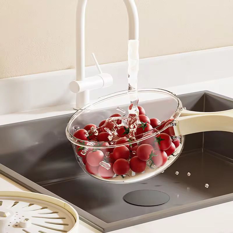 ESCURRIDOR DE FRUTAS Y VERDURAS MAS RECIPIENTE