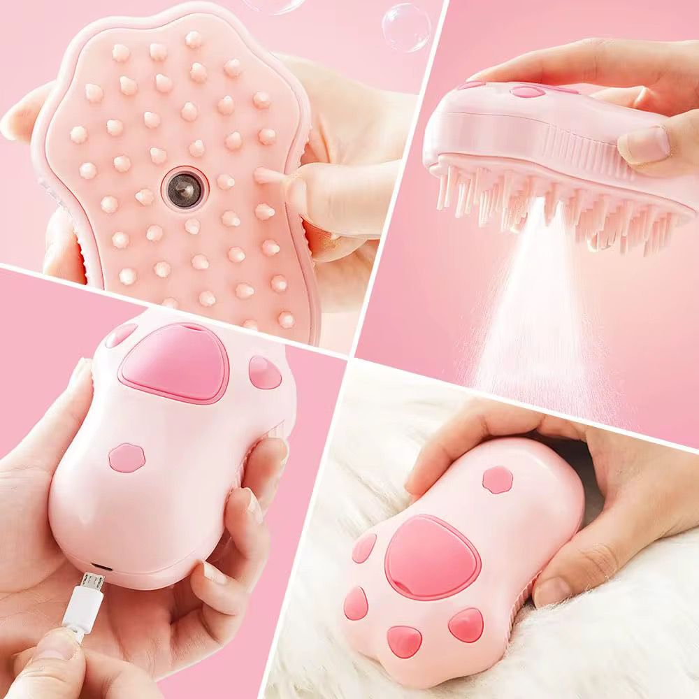 CEPILLO VAPORIZADOR HUELLA CAJA ROSA