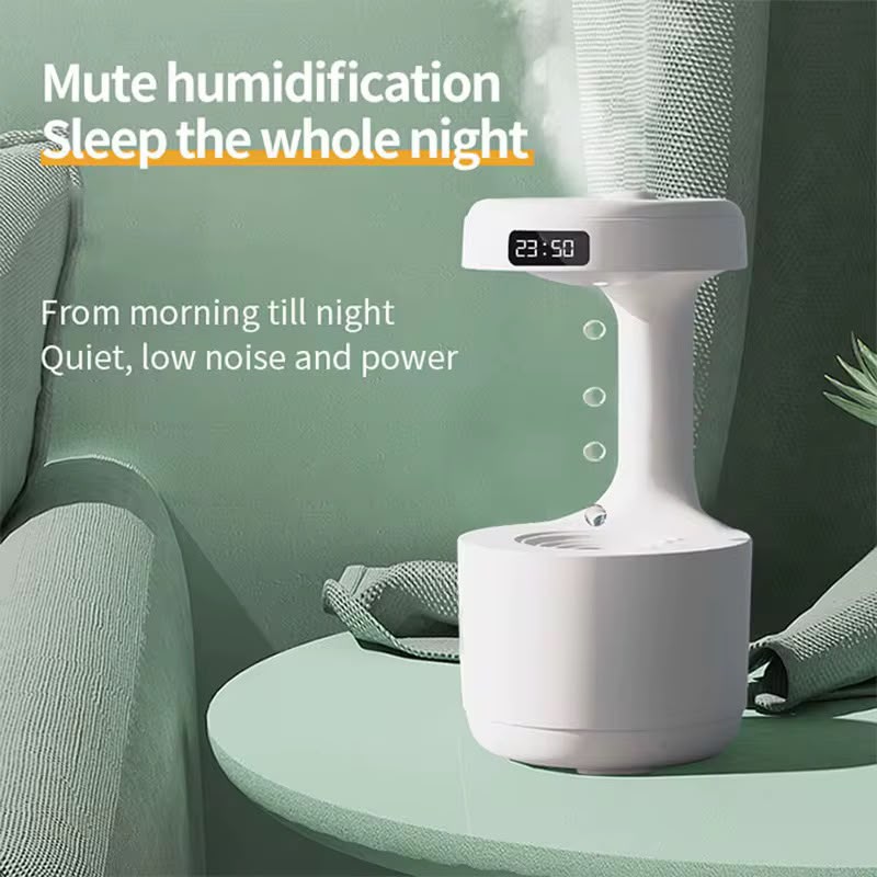 humidificador gotas de lluvia