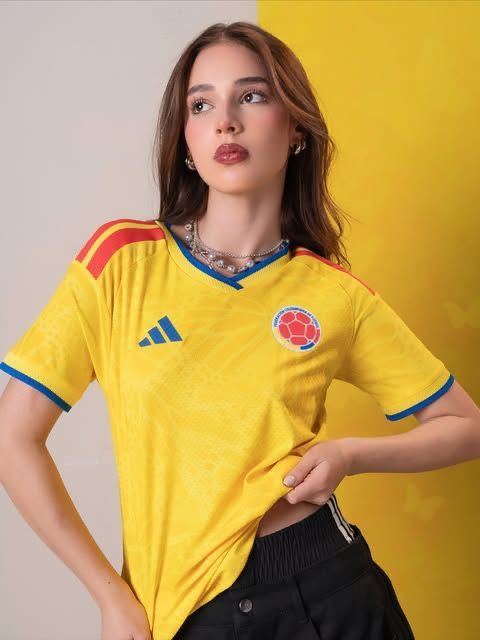 CAMISETA DE COLOMBIA MUJER 2026