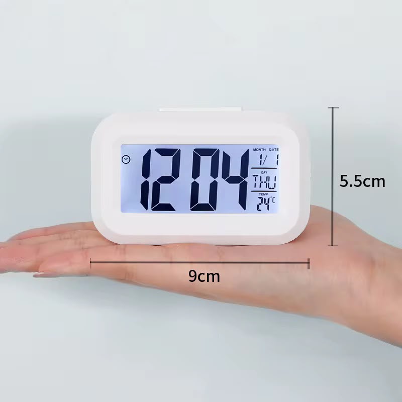 RELOJ DESPERTADOR MINI ROSADO