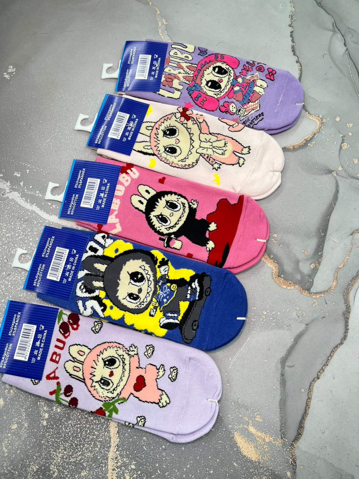 medias labubu x10