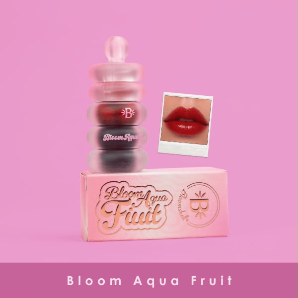 tinta de labios bloom aqua fruit bloomshell