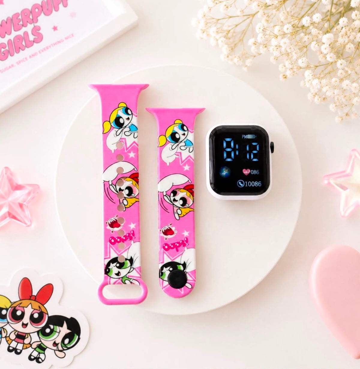 reloj digital chicas super poderosas