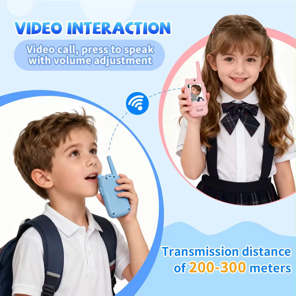 walkie talkie videollamada