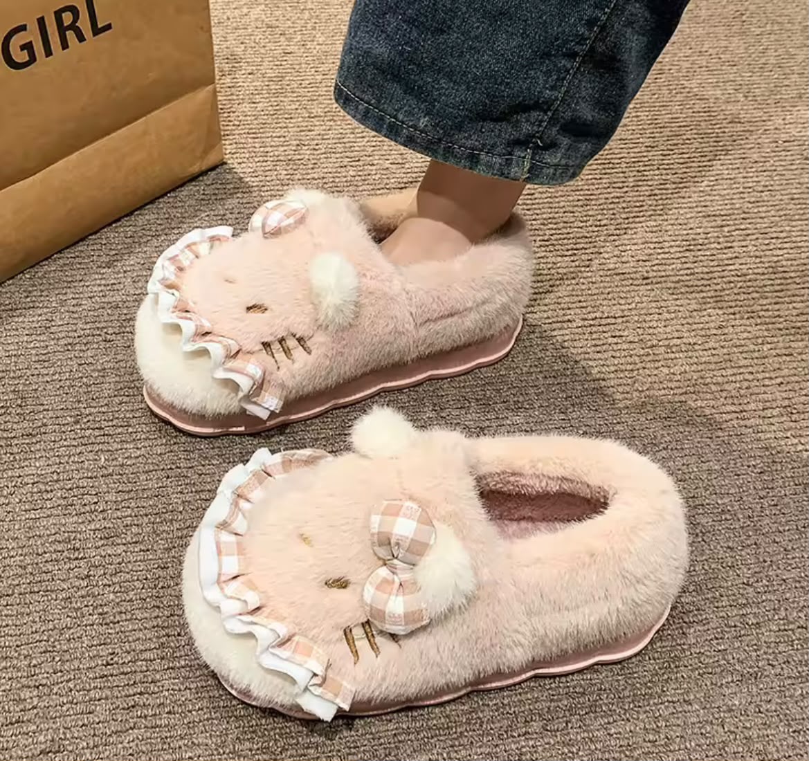 PANTUFLAS KITTY