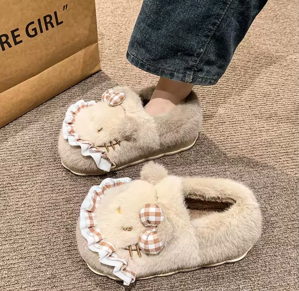 PANTUFLAS KITTY