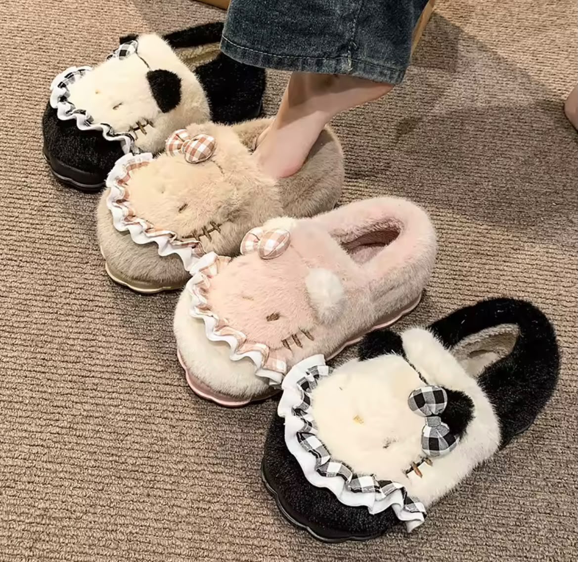 PANTUFLAS KITTY