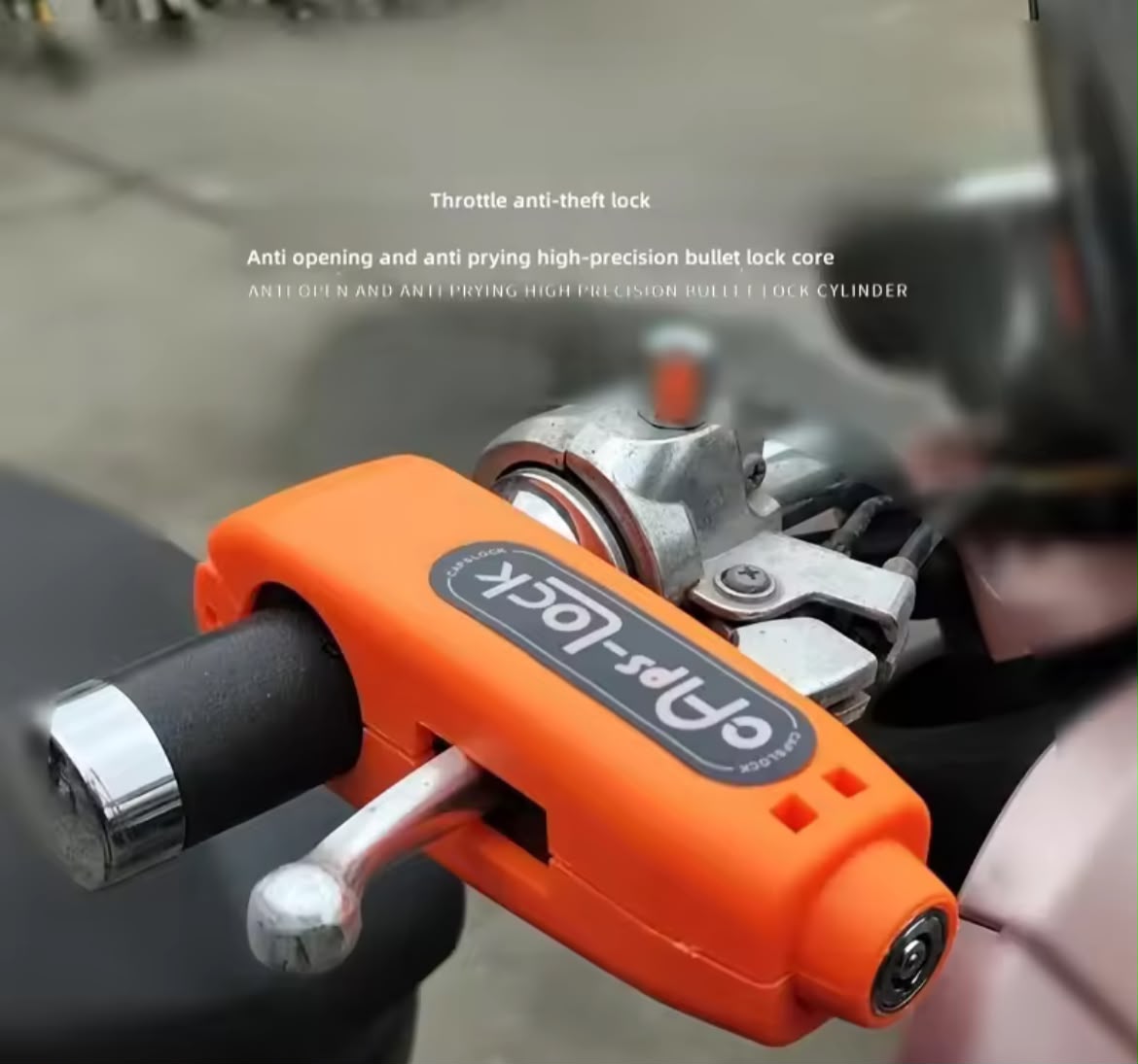 CANDADO DE MOTO PARA MANUBRIO