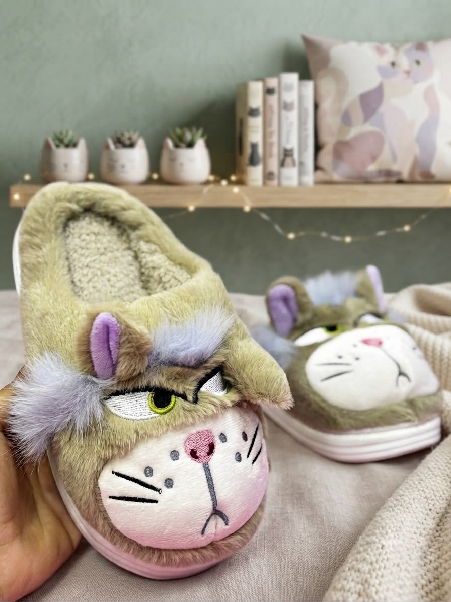 pantuflas lucifer gato