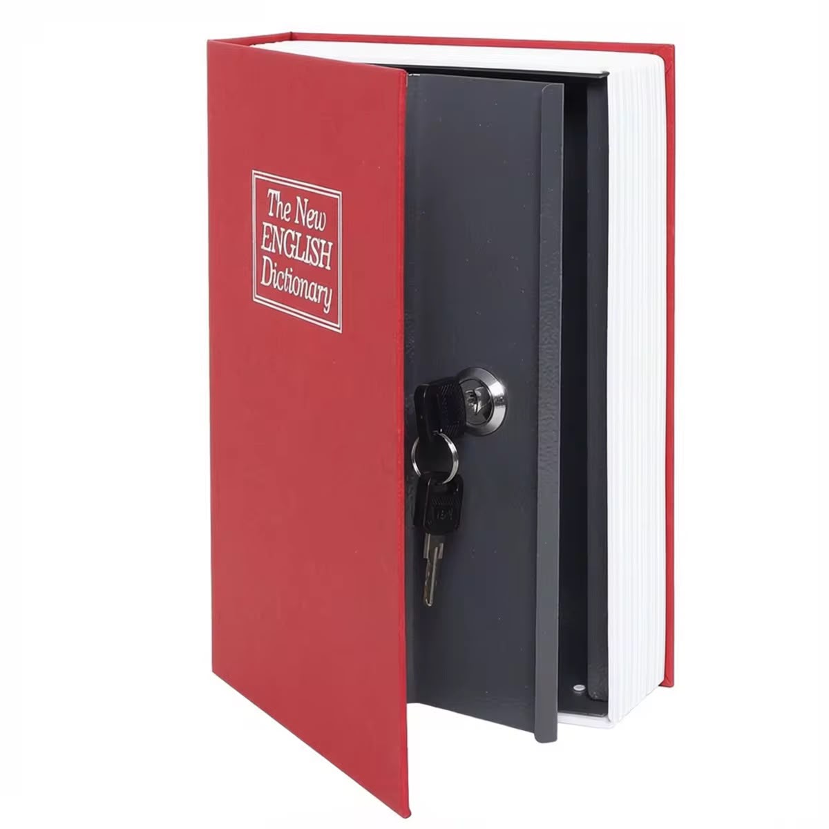 caja fuerte libro con apertura de llave ref 309
