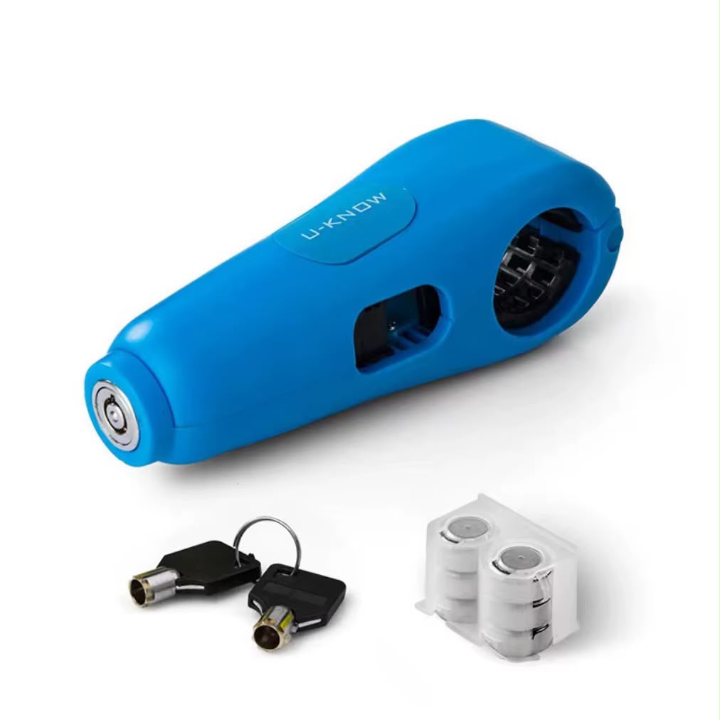 CANDADO CON ALARMA DE MANUBRIO